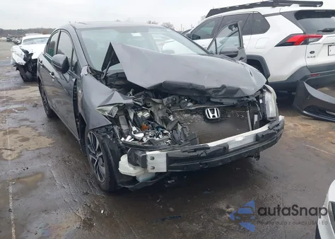 2014 Honda Civic Ex из США, поврежденный, VIN 19XFB2F84EE016505